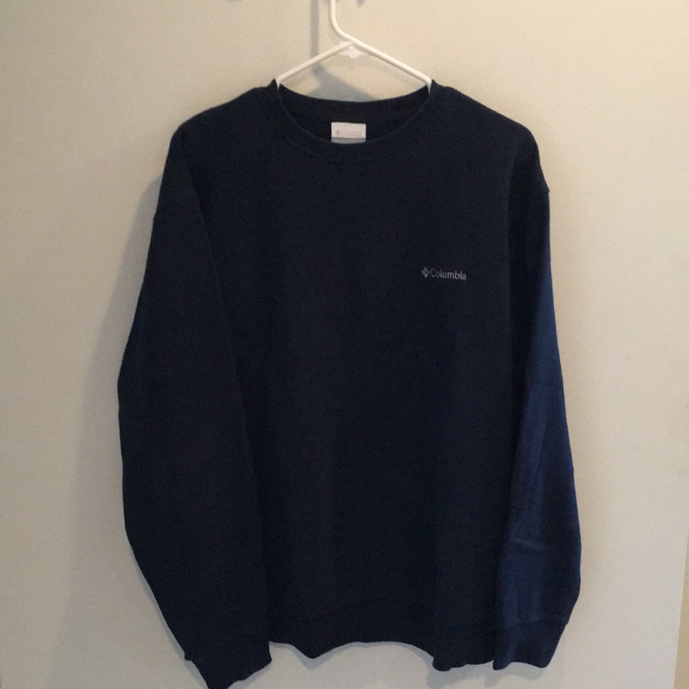 Columbia Mens Crewneck Sweatshirt Navy Medium